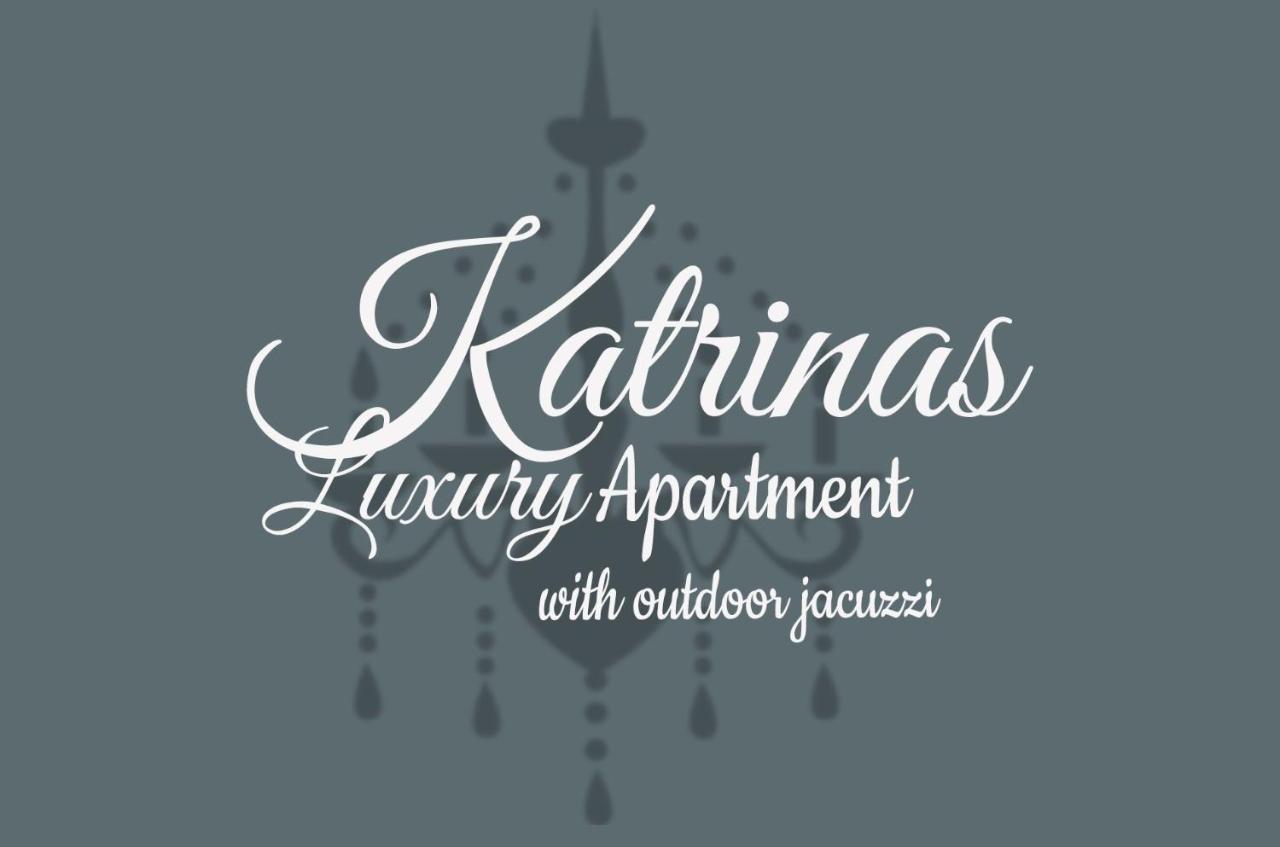 Luxury Katrinas Apartment With Outdoor Jacuzzi コルフ島 エクステリア 写真